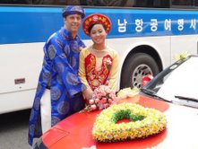 Saïgon, un mariage traditionnel