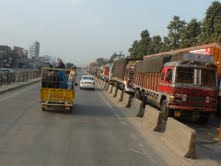 autoroute vers New Dehli