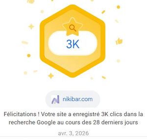 performances du site - mars 2026