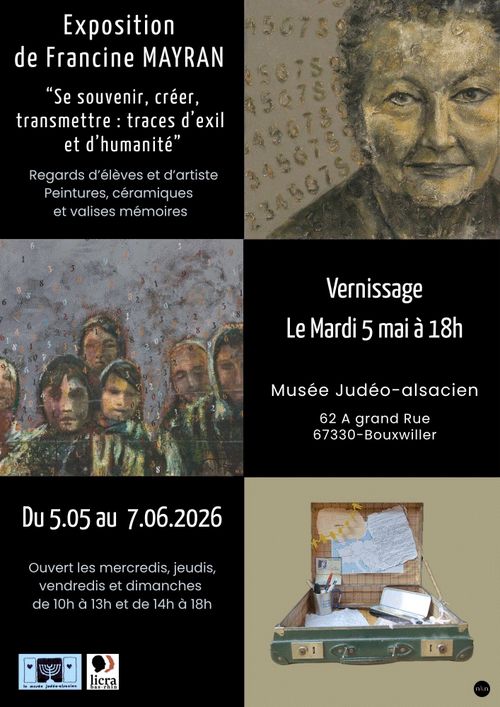 expositionau musée Judéo-alsacien de Bouxwiller